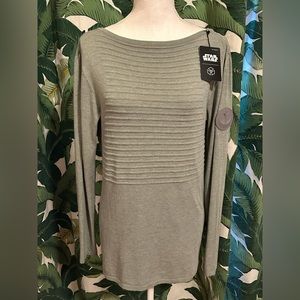 Musterbrand gray Star Wars sweater Sz S